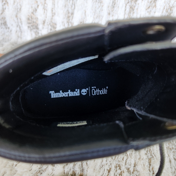 Timberland "Tillston" Olive Green Nubuck Leather Boot Heeled | Women's Size 8 - Picture 8 of 12